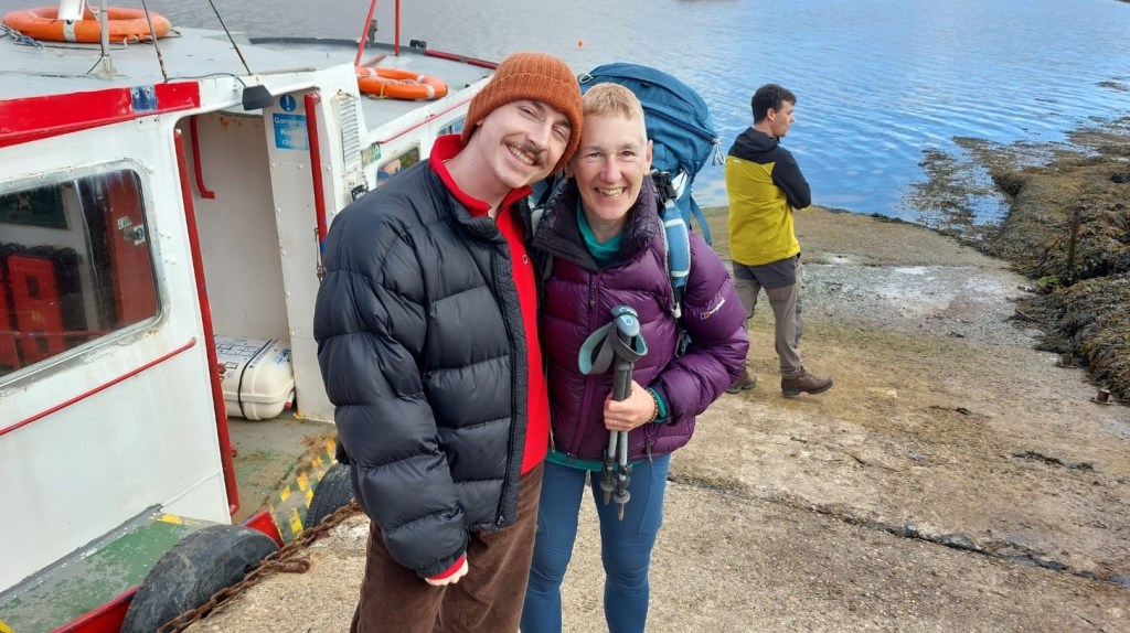 Ready to start the Cape Wrath Trail